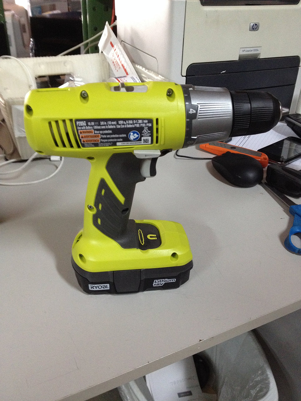 18 Volt 3/8" Drill/driver D55311