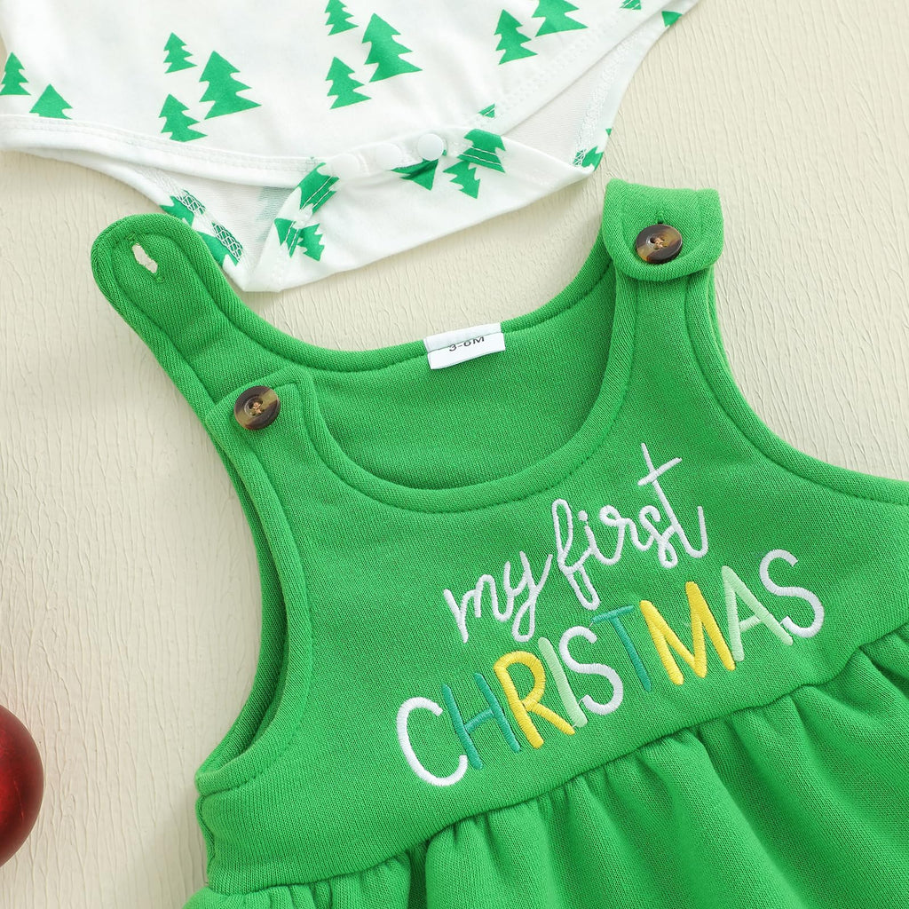 Newborn Short Sleeve Romper and Overalls Skirt Dress Outfits L64932