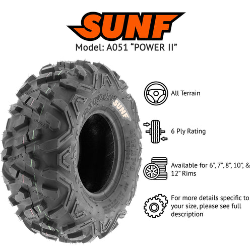 19x7-8 Tubeless 6 Ply Set of 2 S9792